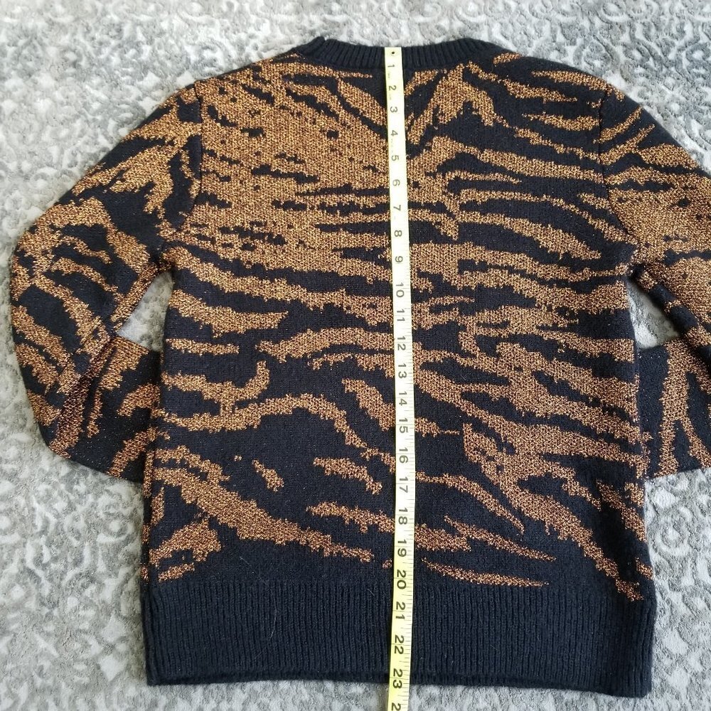 Pam and Gia Black & Copper Sweater - Picture 8 of 9